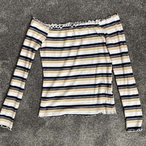 charlotte russe striped long sleeve